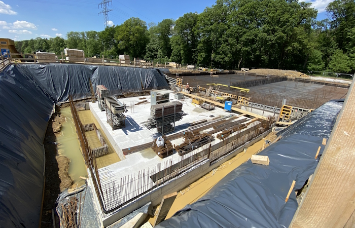 Neubau Trinkwasser-Hochbehälter Zentral Hüffenhardt-Kälbertshausen