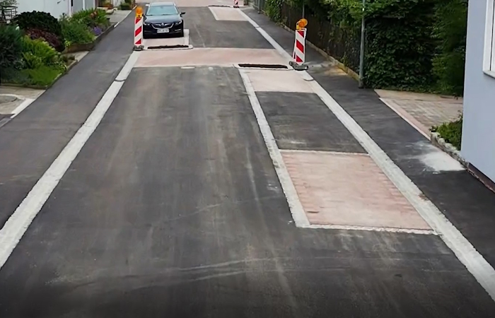 Straßensanierung Hölderlinstraße Lauffen a.N.