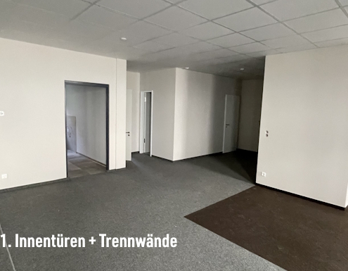 11. Innentüren + Trennwände